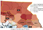 Discover gerrymandering in Georgia's 2021 congressional districting plan